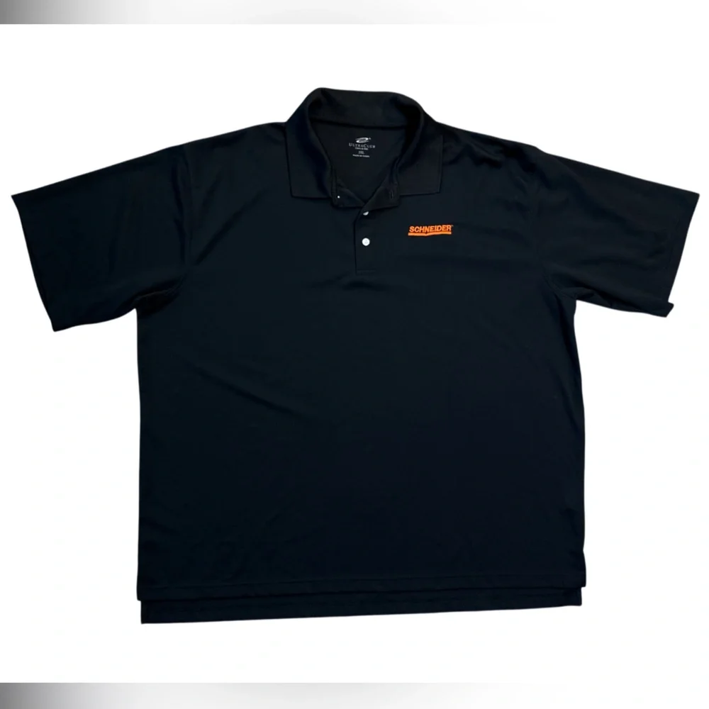 Official SCHNEIDER National Trucking Rail Intermodal Polo Shirt 3XL - Picture 1 of 8